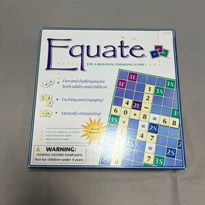 Equate The Equation Thinking Game Complete Math Board Game Conceptual Math Media